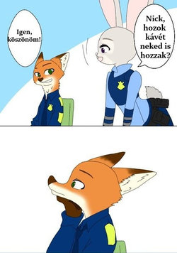 [Moromorowephi] Vending Machine (Zootopia) [Hungarian][Hunnai Hentai]