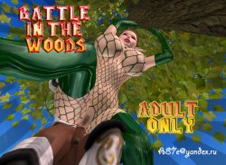 3d Lineage 2 comic comix battle in the woods