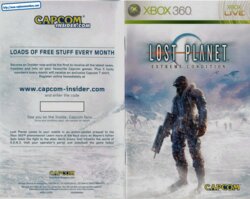 Lost Planet (Xbox 360) Game Manual