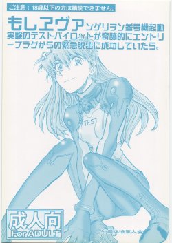 (C79) [Okinawa Taieki Gunjinkai (Yasunaga Kouichirou)] Moshi Eva (Neon Genesis Evangelion)