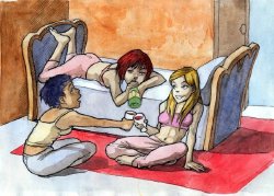 [Comics Toons] Girl's Party (W.I.T.C.H.)