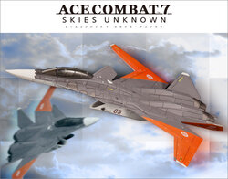 Ace Combat X-02S Strike Wyvern 1/144 Model Kit [Kotobukiya Blog]