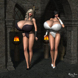 [Ricky Java] Set 27 - Black and White (Nerielle, Jamille)