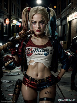 AI MargotR #Harley Quinn [AI Generated]