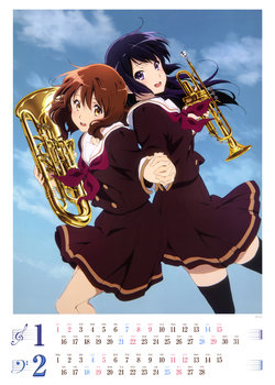 Hibike! Euphonium calendar 2017