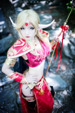 [Aza Miyuko] Blood Elf (Priest) - World of Warcraft (2015.05.27)