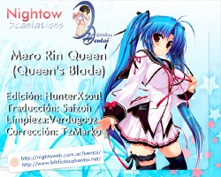 (C76) [Aa, Warera Katou Hayabusa Sentoutai (Katou)] Mero Rin Queen (Queen's Blade) [Spanish] [Nightow + BibliotecaHentai]