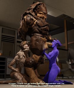 Aria/Nyreen x Krogan