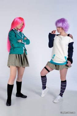 [Cosplay-Mate] Moka Akashiya and Mizore Shirayuki (Rosario Vampire)