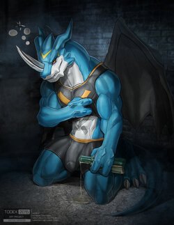 [Todex] Drunk ExVeemon (Digimon)