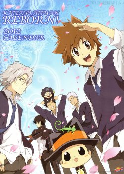 Katekyo Hitman Reborn Calendar 2012