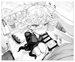 [Mogudan] Date wa Tatsumaki-chan no Heya de Fella Shite Moraimasu + Kakutougi no Keriwaza ga Dekiru Kurai, Karada no Yawarakai Tatsumaki-chan to Sex (One Punch Man) [English]