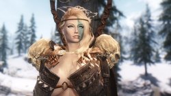 Skyrim Freyja the Stormcloack Warrior