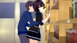 [yamiyam] Fast Fuck at the library