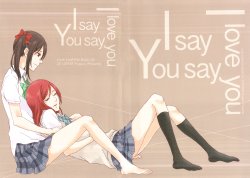 (Bokura no Love Live! 5) [Fugace (Sawatari)] I say You say I love you (Love Live!)