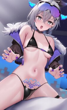 [Skai_kun] Silverwolf - Cyber Succubus (Honkai: Star Rail)