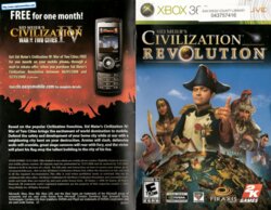 Sid Meier's Civilization Revolution (Xbox 360) Game Manual