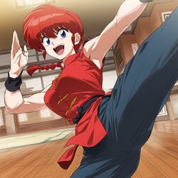 [Cyber-Wifu11] Ranma Saotome (Ranma 1/2) (AI Generated)