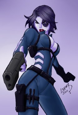 Marvel X-Girl DOMINO (Color)