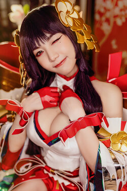 Arena of Valor Cosplay Fox Shrine Maiden Tel'Annas