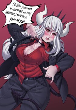 [InsoUwu] Lucifer mini comic (Helltaker)