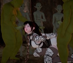 [Honey Select] Dwarf Orcs Catch Princess