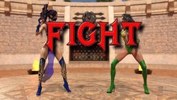 Mortal Kombat - Kitana vs. Orchid
