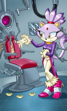 [Kandlin] Blaze and the Makeover Machine (Sonic the Hedgehog)