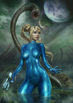 Samus & The Worm