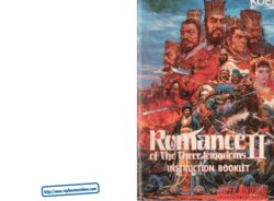 Romance of The Three Kingdoms II (Super NES (Super Famicom)) Game Manual