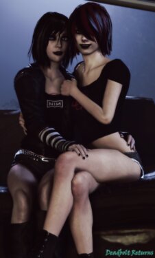 [Deadbolt Returns] Chloe and Annie Enjoy Each Other (Sextape in Hell)