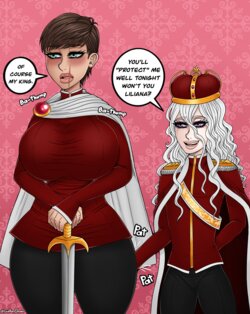 [GatorChan] King x Female Knight