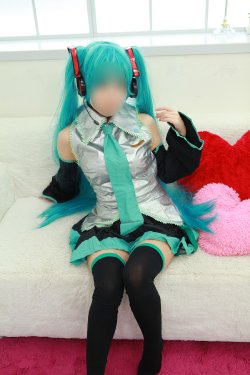 (コスプレ)[コスプレイヤー撮影日記]初○ミクのくぱぁ