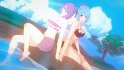 [Rohss] Mizore (Shirayuki Mizore), Kurumu (Kurono Kurumu)