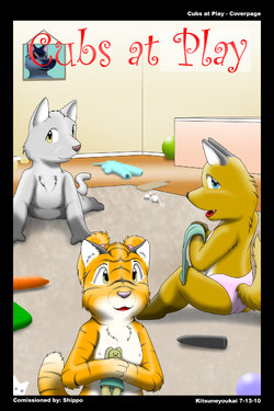 [Kitsune Youkai] Cubs at Play