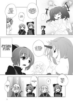 [Kazakiribane (Meimiya)] Yuujin ni Koibito ga Dekita Toki no Hannou | Reactions to a Friend Getting a Lover (Touhou Project) [English] [DB Scans] [Digital]