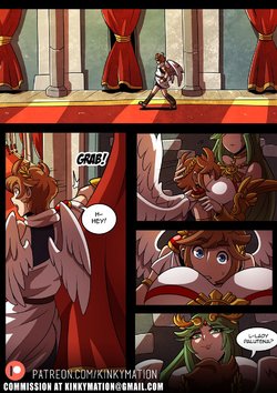 [Kinkymation] Palutena X Pit Comic Part 2 (Kid Icarus) [Spanish]