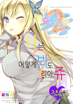 (C79) [NtyPe (Mizoguchi Keiji)] Boku wa Dou Mitemo Ria-Juu 2 (Boku wa Tomodachi ga Sukunai) [Korean] [칠색의 인형사]