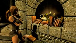 Lara Croft in Skyrim