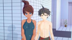 [Mitygon] Hinata x Asahina Pool Time Fun