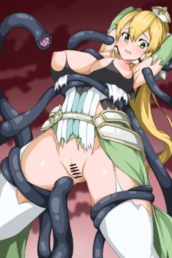 [Muta] Shokushu Zeme Leafa-chan (Sword Art Online)