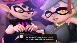 [Wonster-chan] Callie and Marie give you Your Reward (Splatoon)