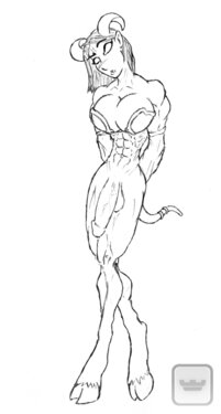 Rook errant muscle futa collection with sketches