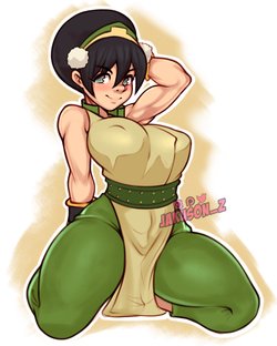 [Jakuson_Z] Adult Toph (Avatar the Last Airbender)