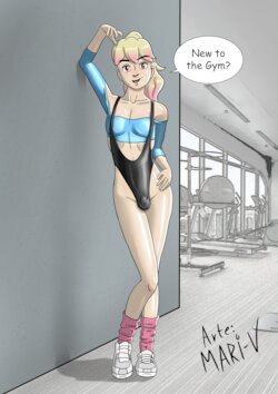 (Mari-V) Jessy at the Gym