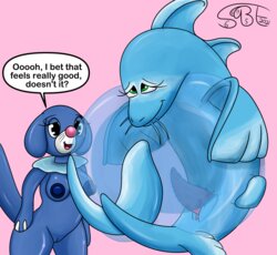 [SexyBigEars69] A Popplio and a Magical Space Dolphin