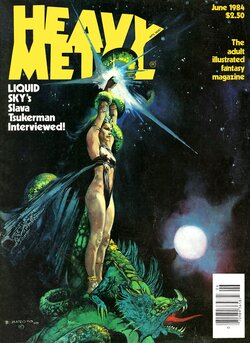 Heavy Metal June 1984