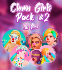 [Supercasket] Clown Girls Pack #2