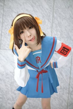 Haruhi Suzumiya Cute Cosplayers