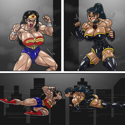 [Allesey] Wonder Woman vs Super Woman